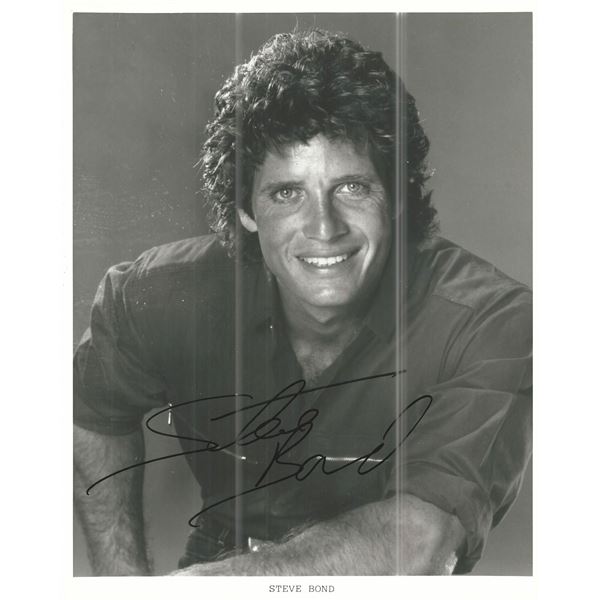Steve Bond Signed Photo