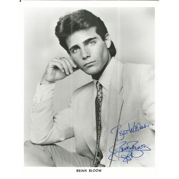 Brian Bloom Signed Photo