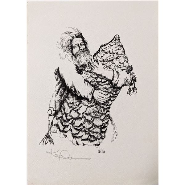 David Kaplan Signed Print