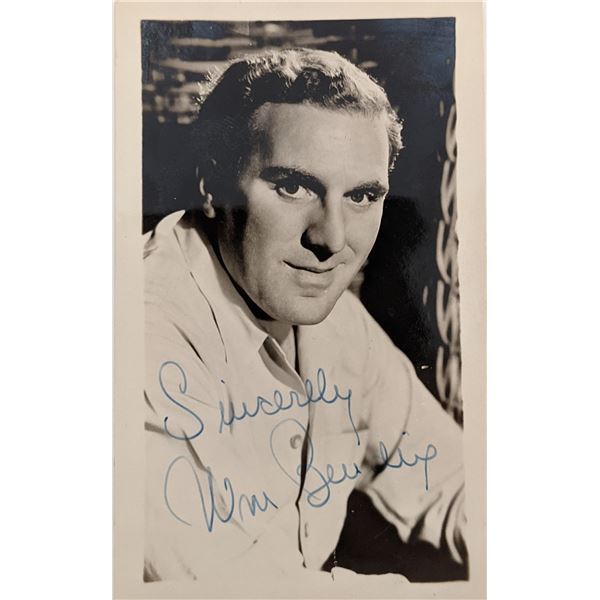 William Bendix Signed Photo