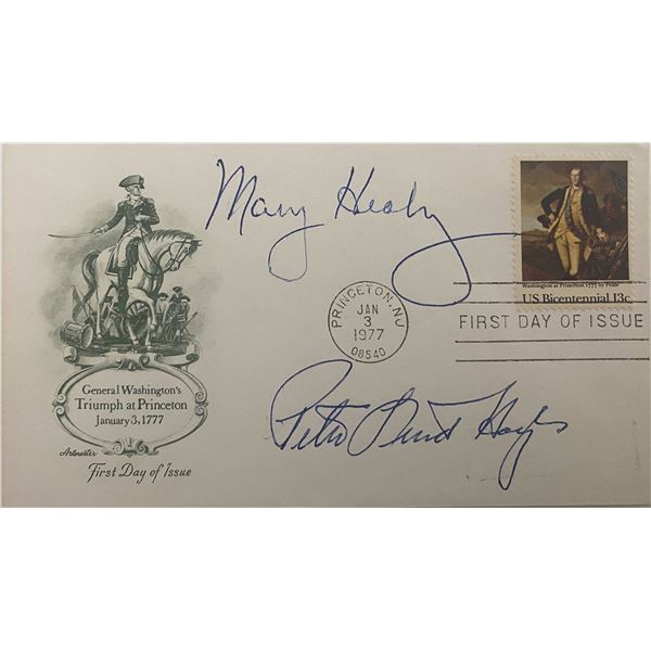 Mary Healy and Peter Lind Hayes signed 1977 first day cover
