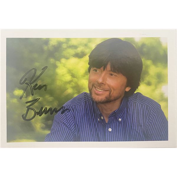 Filmmaker  Ken Burns Signed Photo