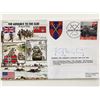 Image 1 : General Kenneth Darling signed 50th Anniversary WW2 Cover JS50/45/8 The Advance to The Elbe