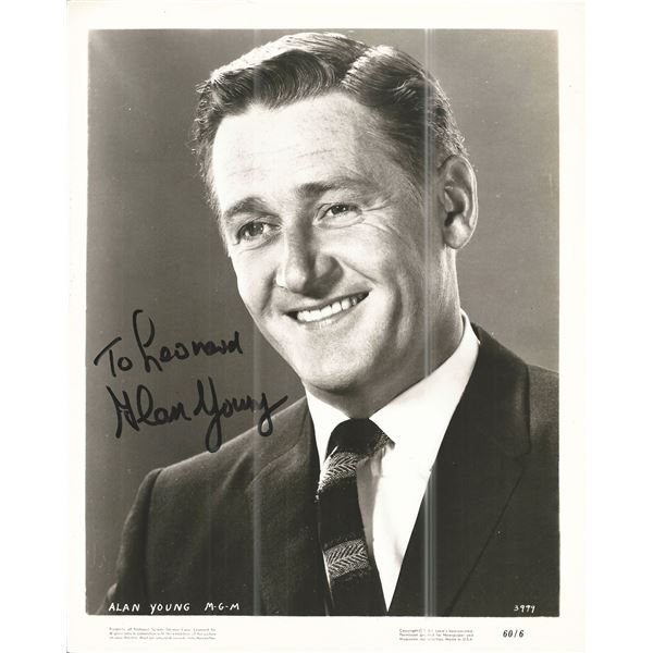 Alan Young Signed Photo