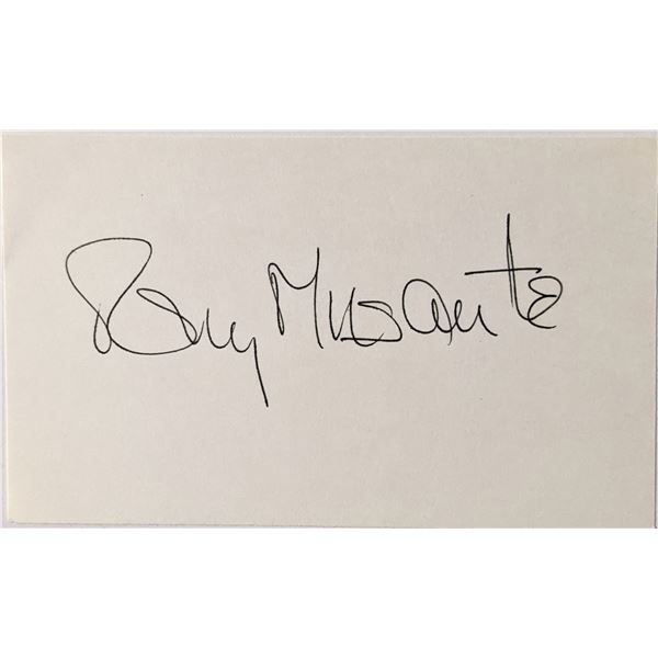 Actor Tony Musante autograph