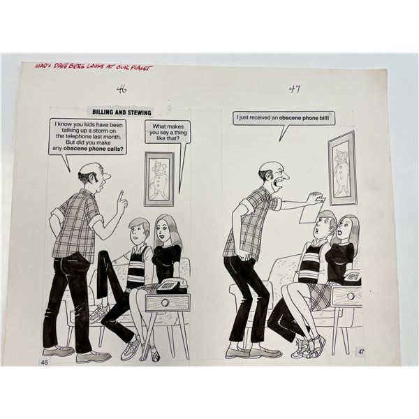 MAD Magazine's Dave Berg Original Cartoon