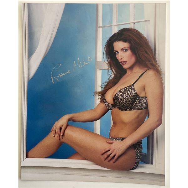 Roxanne Michaels signed photo