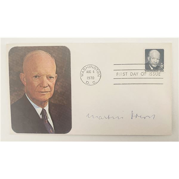 German flying ace Martin Drewes signed envelope