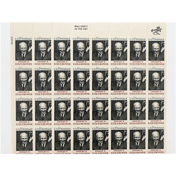 Dwight D. Eisenhower Stamp Sheet