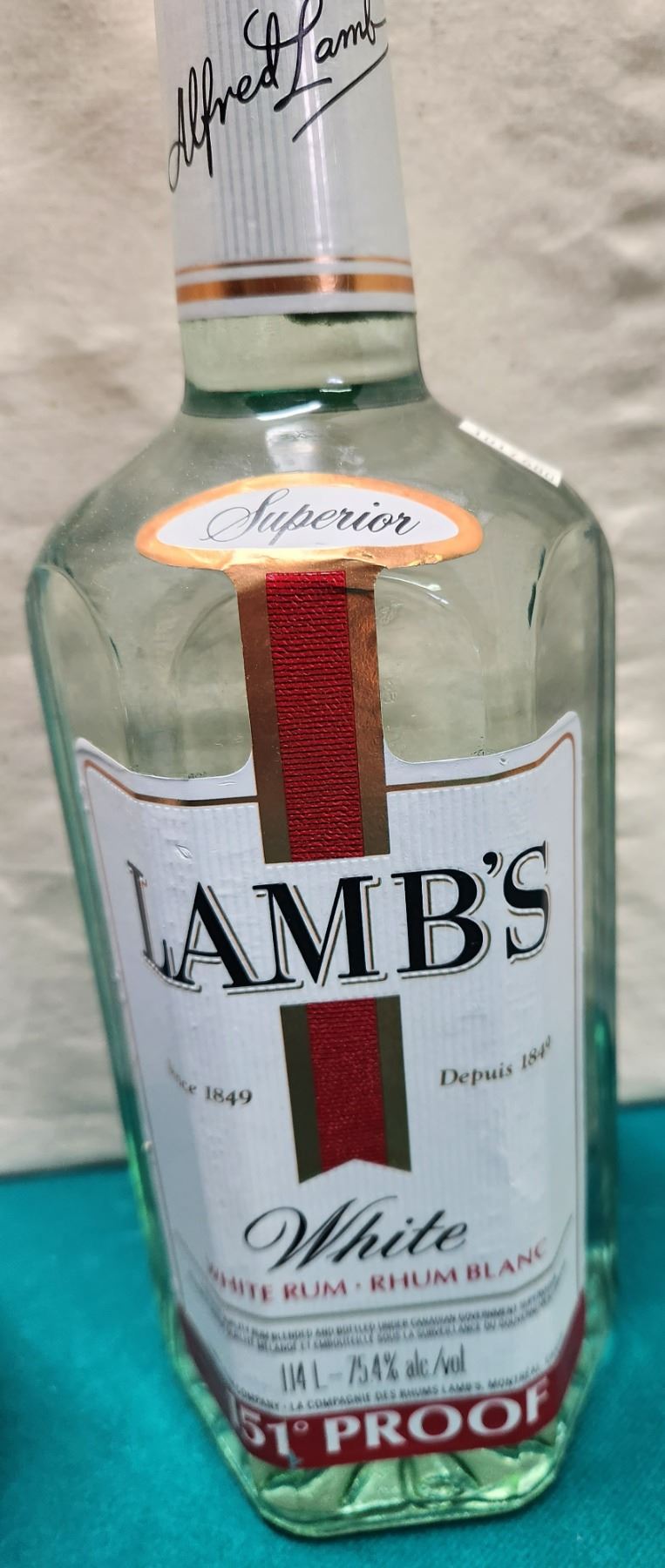 151 Proof Lamb’s White Rum