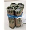 Image 1 : Lot of Four Rolls of American Dimes. Unchecked