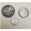 Image 2 : Lot of Three European Coins