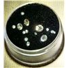 Image 2 : Lot of Four 3mm Diamonds and Ten Smaller Diamonds