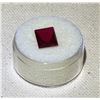 Image 1 : One Large Princess Cut Ruby