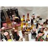 Image 4 : Lot of 69 Mini Bottles containing Various Liqueurs
