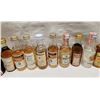 Image 3 : Lot of 14 Mini Bottles containing Various Rums and 7 Empty Mini Bottles