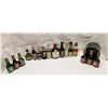 Image 1 : Lot of 16 Mini Bottles containing Various Brandy’s