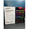 Image 2 : Lot of 1 Monte Marte Acrylic Colour Signature Paint Set - 48 PCS