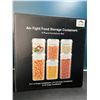 Image 1 : Lot of Air-Tight Food Storage Containers w/ Lids - 6PC Set