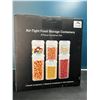 Image 1 : Lot of Air-Tight Food Storage Containers w/ Lids - 6PC Set