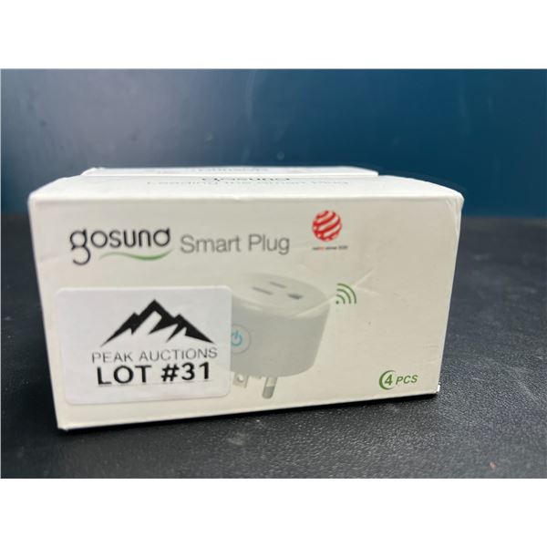 Lot of GoSund Smart Wifi Plugs/Outlets (4 PCS)