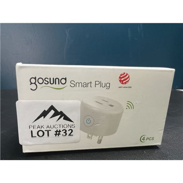 Lot of GoSund Smart Wifi Plugs/Outlets (4 PCS)