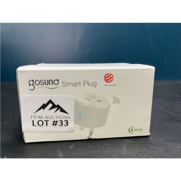 Lot of GoSund Smart Wifi Plugs/Outlets (4 PCS)