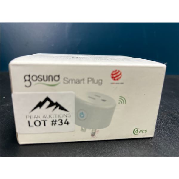 Lot of GoSund Smart Wifi Plugs/Outlets (4 PCS)
