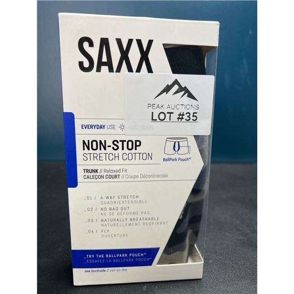 Lot of Saxx Non-Stop Stretch Cotton Boxer Trunk - Size XL