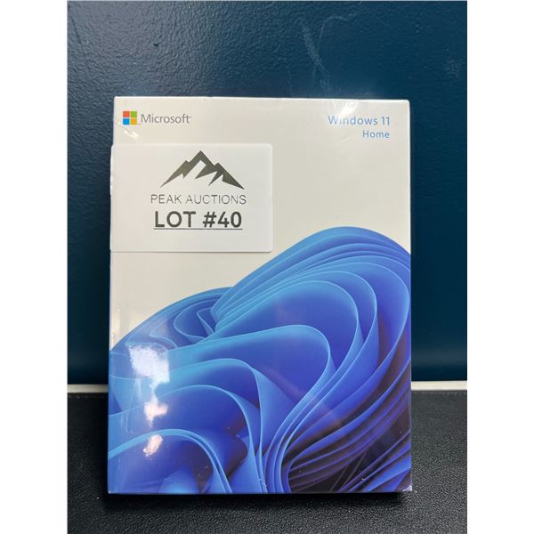 Lot of 1 Windows 11 Home Install Software