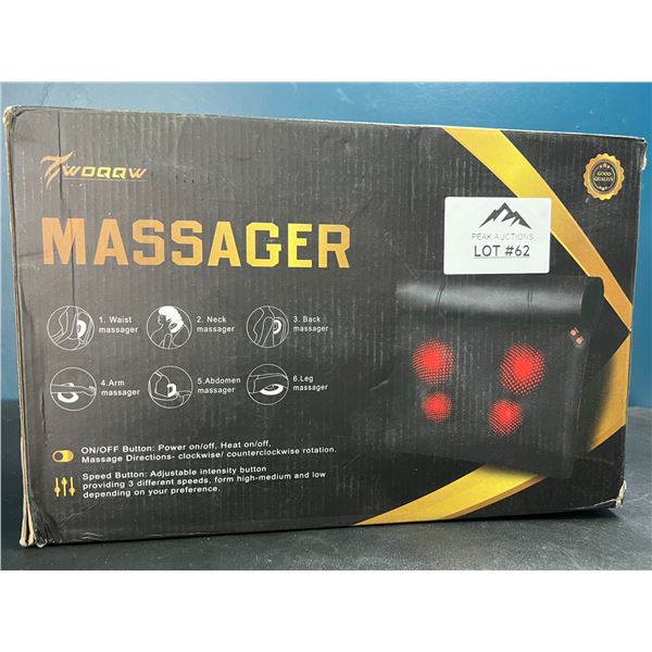 Lot of 1 Heated Massager for Neck, Back, & Body
