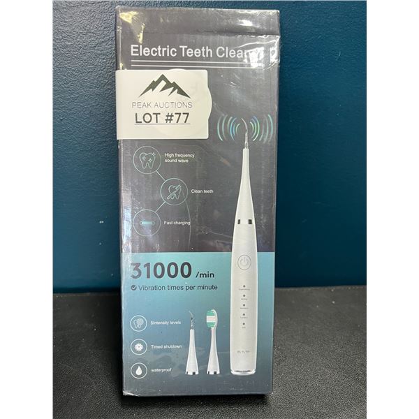 Lot of 1 Electric Teeth Cleaner/Brush