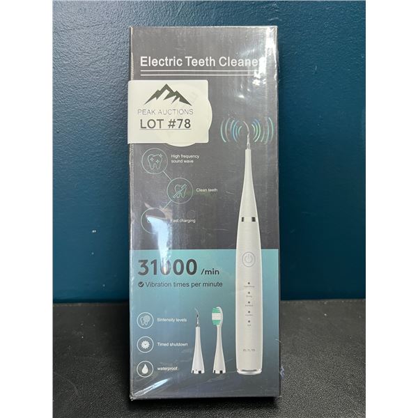 Lot of 1 Electric Teeth Cleaner/Brush