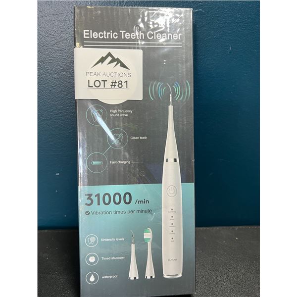 Lot of 1 Electric Teeth Cleaner/Brush