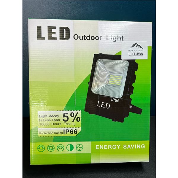 Lot of 1 Large LED Outdoor Flood Light
