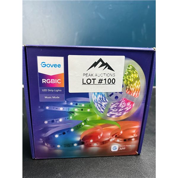 Lot of 1 Govee RGBIC LED Strip Lights - 16.4FT Length