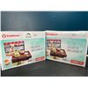 Image 1 : Lot of 2 TopBright Pretend Play Fruit Cake Box Shape Learning Toy Set
