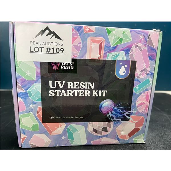 Lot of 1 UV Resin Starter Kit