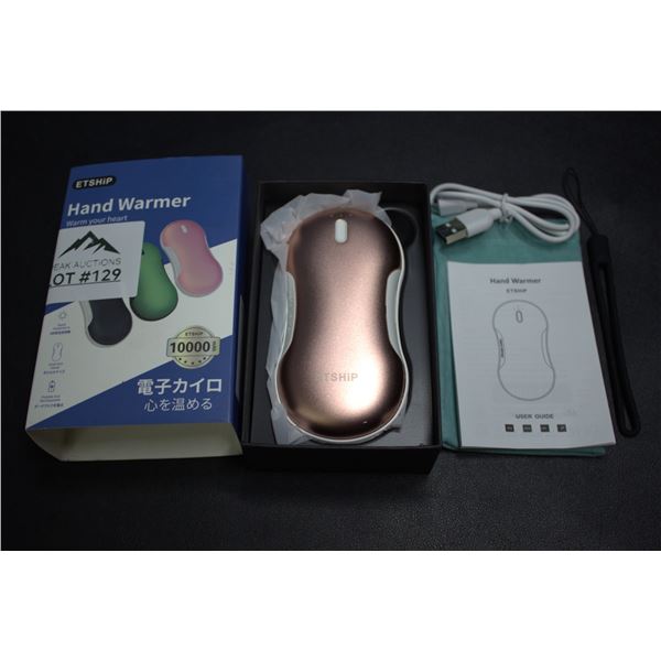 Lot of 1 10000mAh Hand Warmer/Powerbank