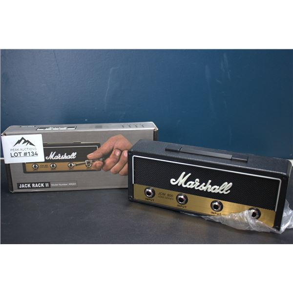 Lot of 1 Marshall Jack Rack II - Amp Jack Key Ring Holder