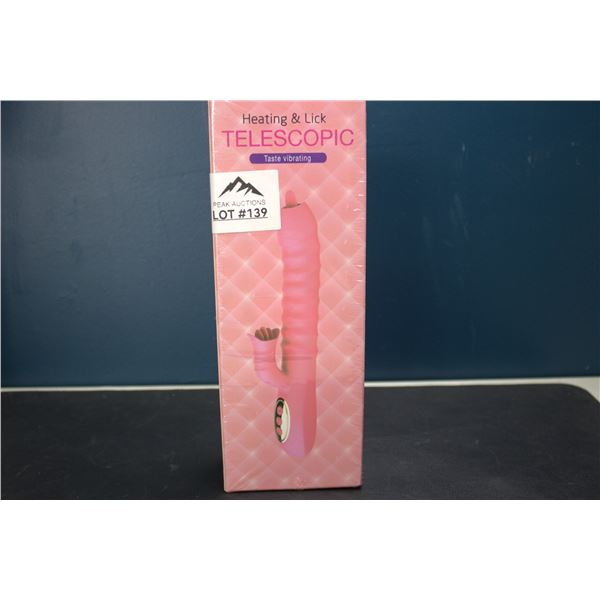 Lot of 1 Telesccopic Heating and Licking Female Toy