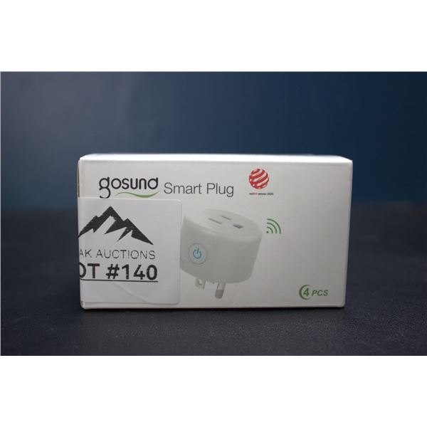 Lot of 1 Gosund Smart Plugs - 4 Pack