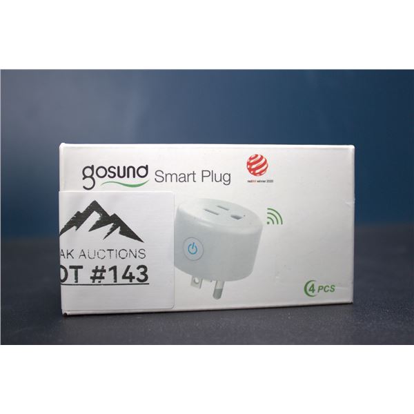 Lot of 1 Gosund Smart Plugs - 4 Pack