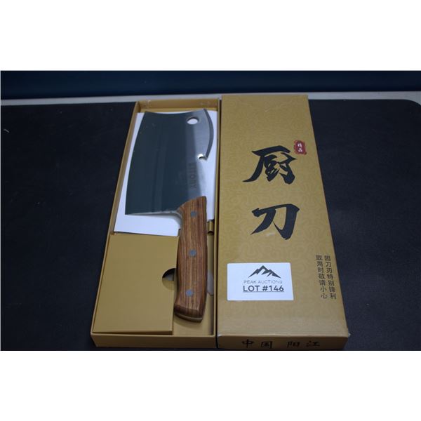Lot of 1 Japanese Chef Cleaver