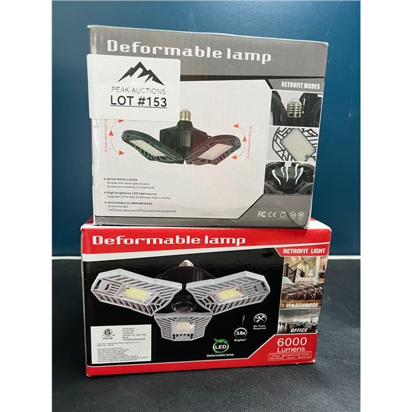 Lot of 2 Deformable LED Lights