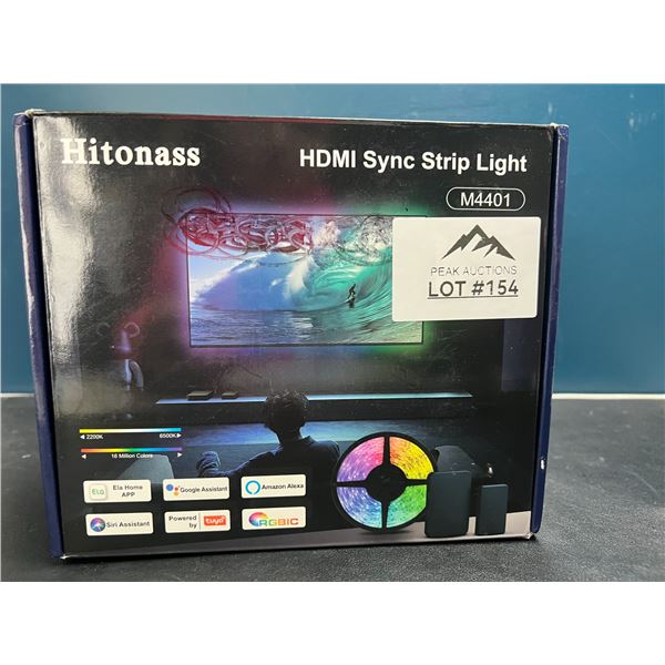 Lot of 1 Hitonass HDMI LED Sync Strip Light
