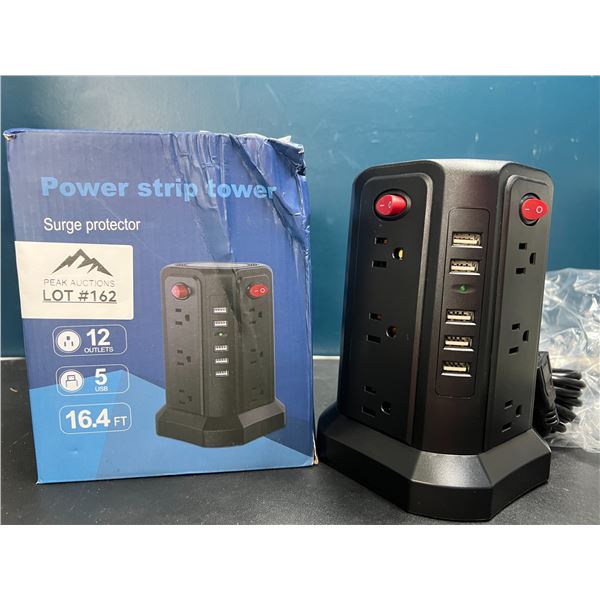 Lot of 1 12 Outlet and USB Port Tower