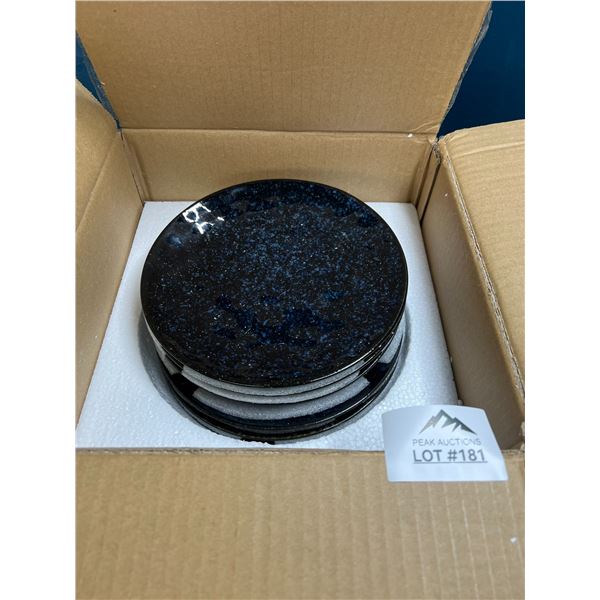 Lot of 1 Ceramic Dessert Trays - 8" Set of 6