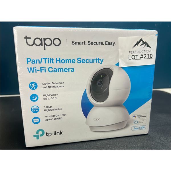 Lot of 1 Tapo Pan/Tilt WiFi Security Camera