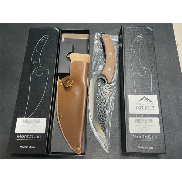 Lot of 2 Chef's Knives